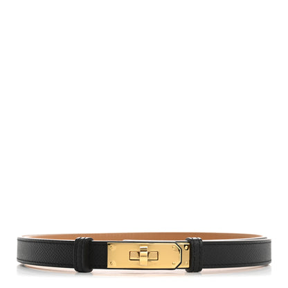 Hermes Epsom Kelly Belt Black 1 of 6