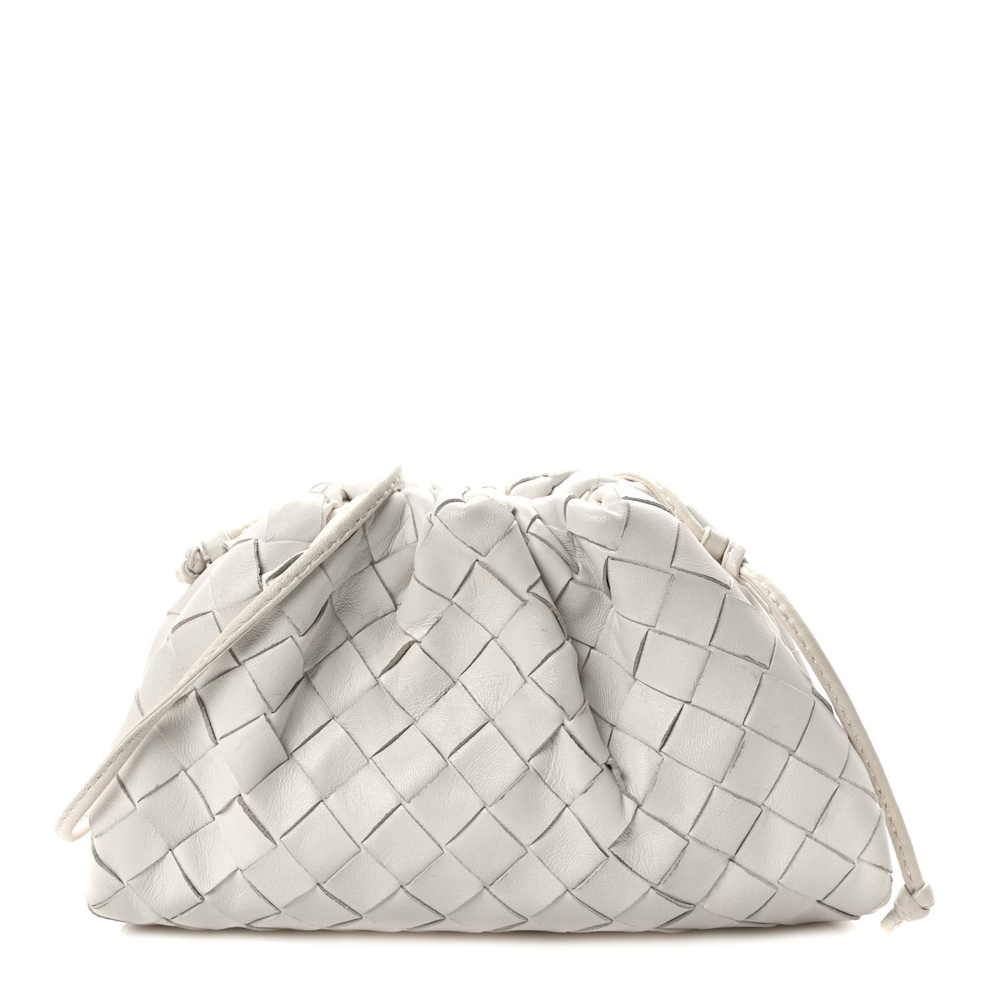 Nappa Intrecciato The Mini Pouch Chalk