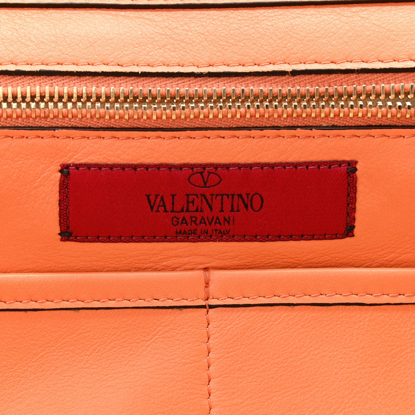 Vitello Medium Rockstud Tote Melon Sorbet