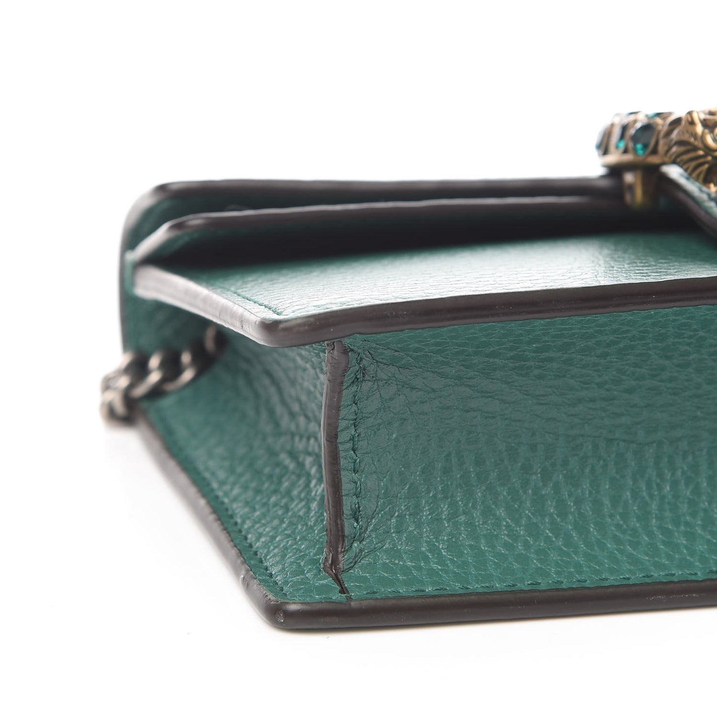 Calfskin Super Mini Dionysus Shoulder Bag Emerald