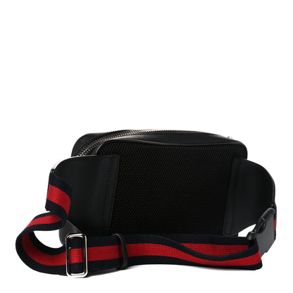 Gucci Soft GG Supreme Monogram Web Belt Bag Black Grey 3 of 9