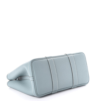 Hermes Negonda Garden Party 30 TPM Bleu Lin 3 of 11