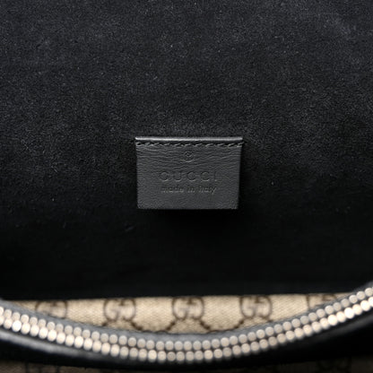 Gucci GG Supreme Monogram Crystal Small Dionysus Shoulder Bag Black 7 of 11