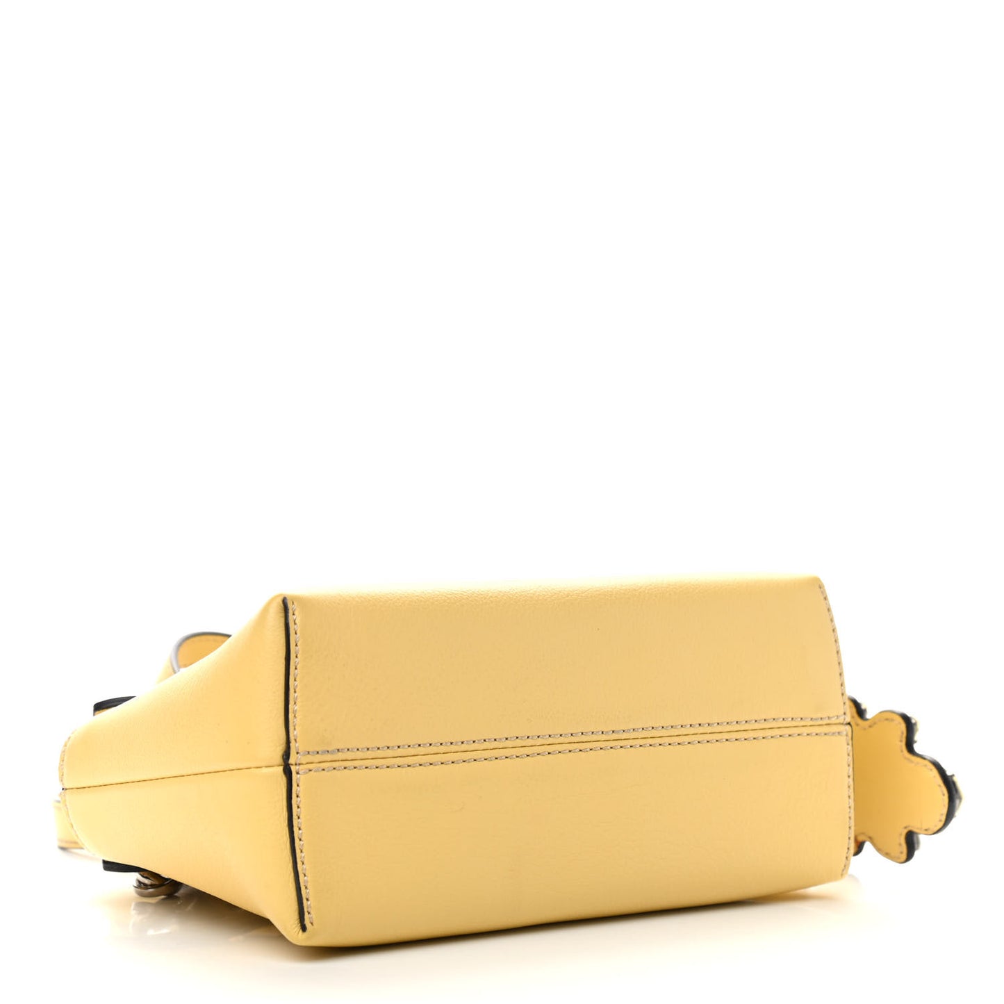 Vitello Dolce Crystal Croc Tail Mini By The Way Boston Bag Yellow