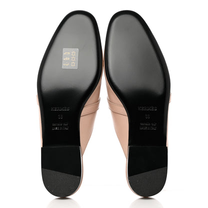 Hermes Goatskin Oz Mules 38 Beige Nude 5 of 10