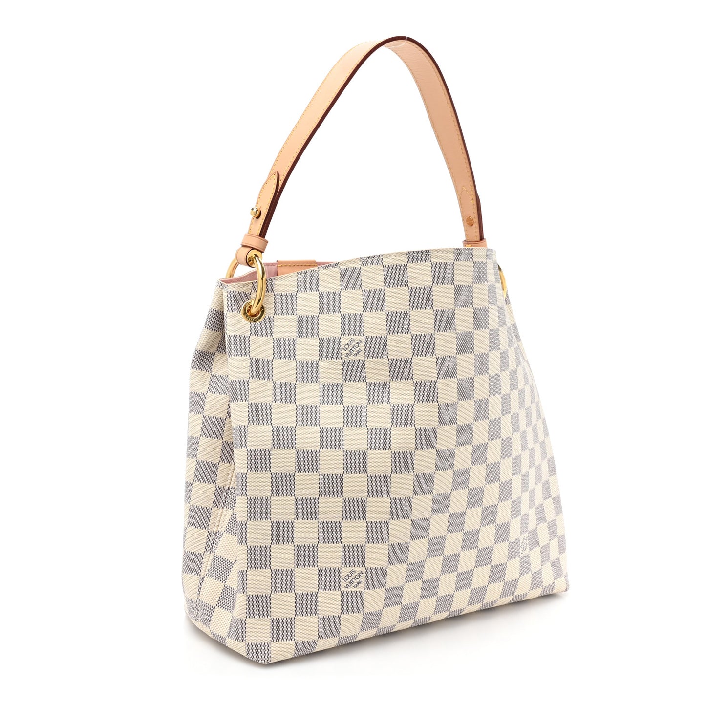 Damier Azur Graceful PM Rose Ballerine