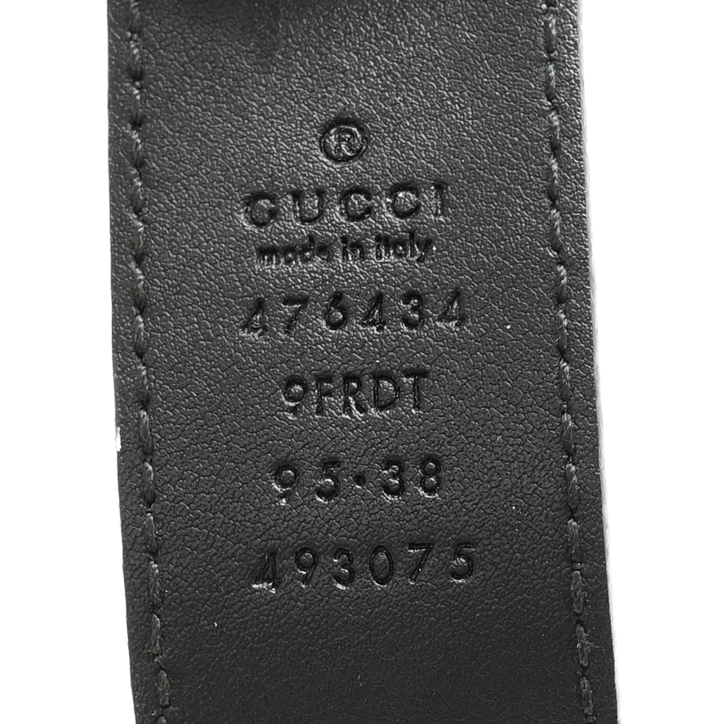 Calfskin Horsebit Belt 95 38 Black