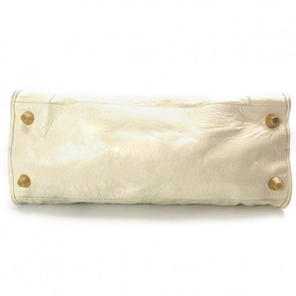 Balenciaga Chevre Giant Part Time Ivory 6 of 10