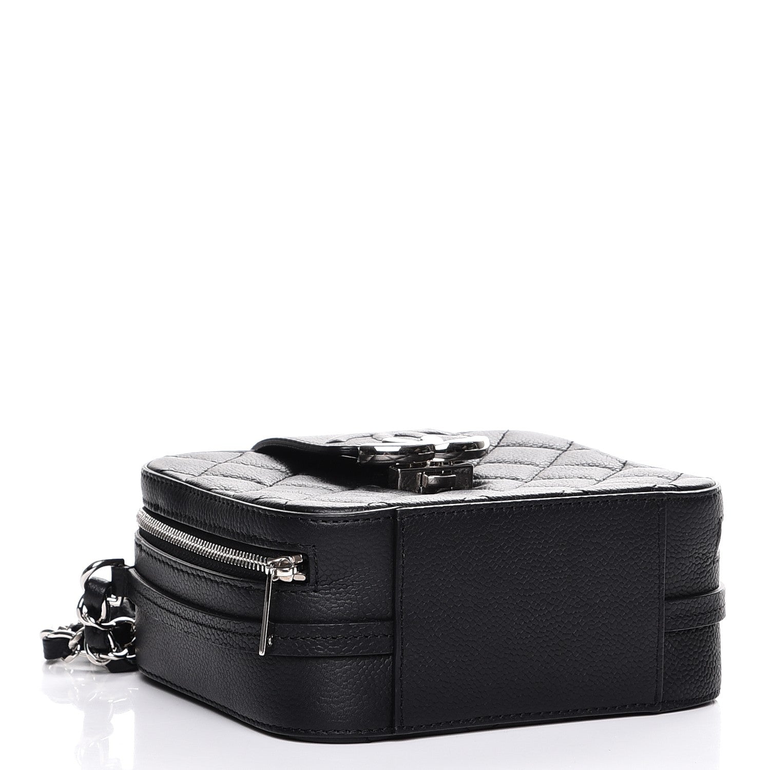 Chanel Caviar Mini Camera Case Bag Black 4 of 8