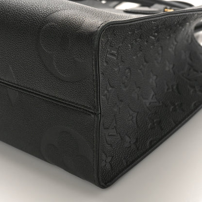 Louis Vuitton Empreinte Monogram Giant Onthego MM Black 8 of 8