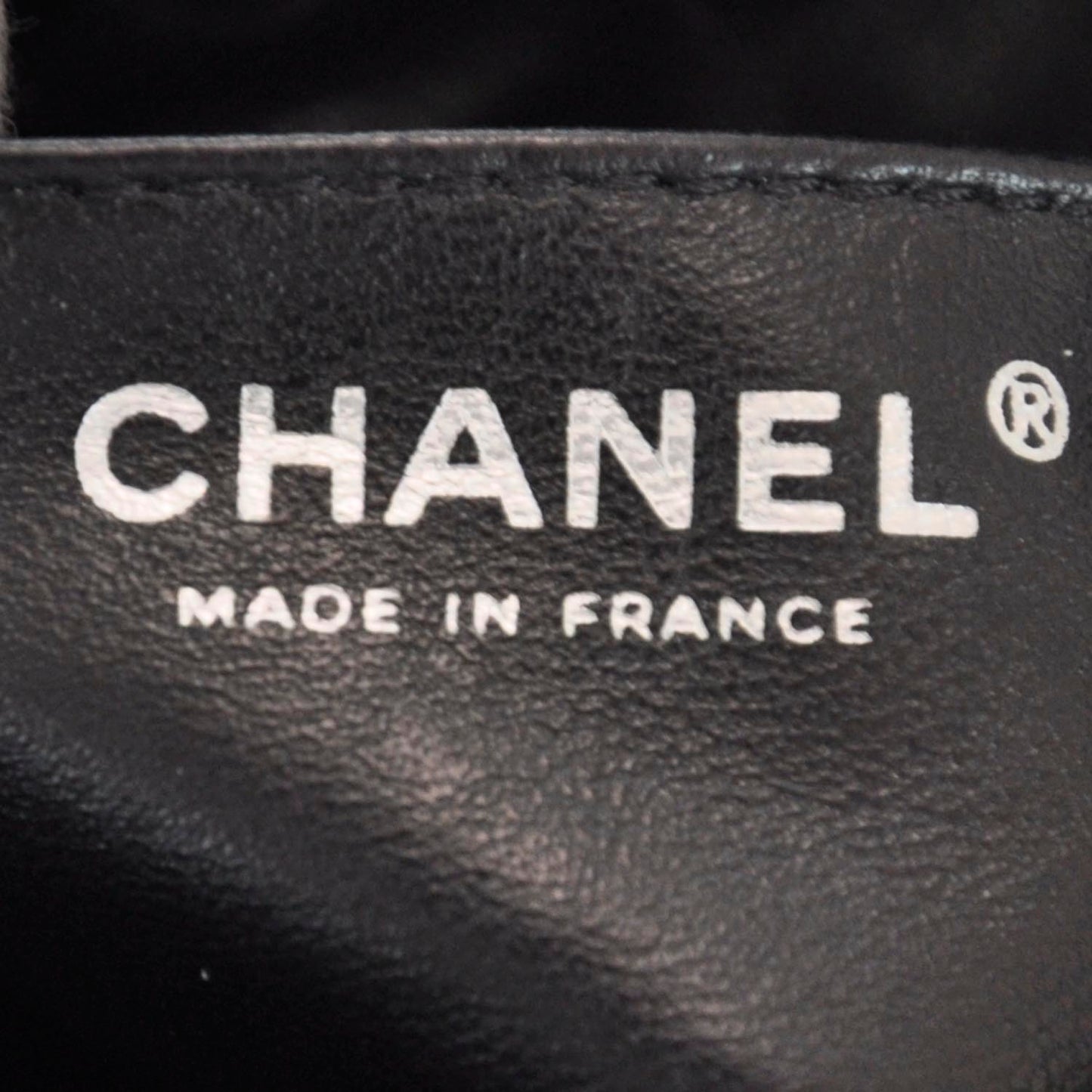 Patent Upside Down Flap Bag Black