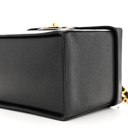 Chanel Caviar Vanity Train Case Black 11 of 14