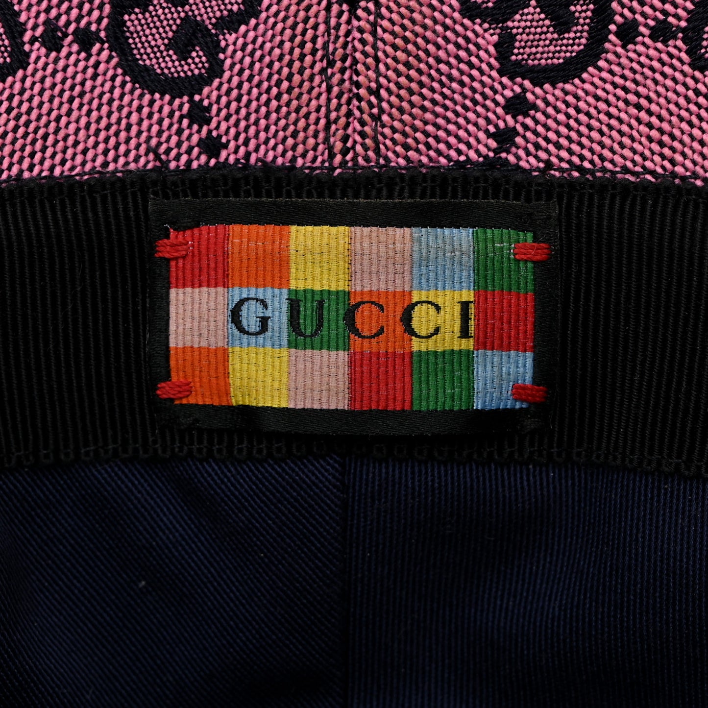 Monogram Multicolor New Sakai Calfskin Bob Malibu Bucket Hat XL Parma Violet Blue