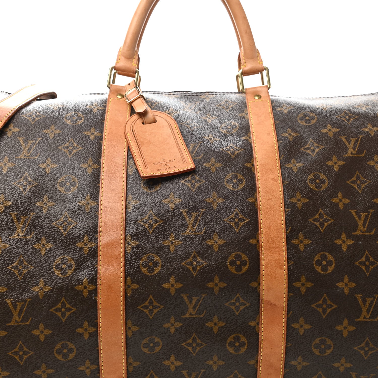 Louis Vuitton Monogram Keepall Bandouliere 55 9 of 21