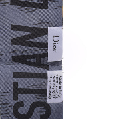 Christian Dior Silk Toile De Jouy Carnivora Mitzah Scarf 3 of 3