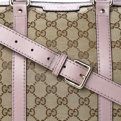 Gucci Monogram Medium Joy Boston Light Pink 17 of 17