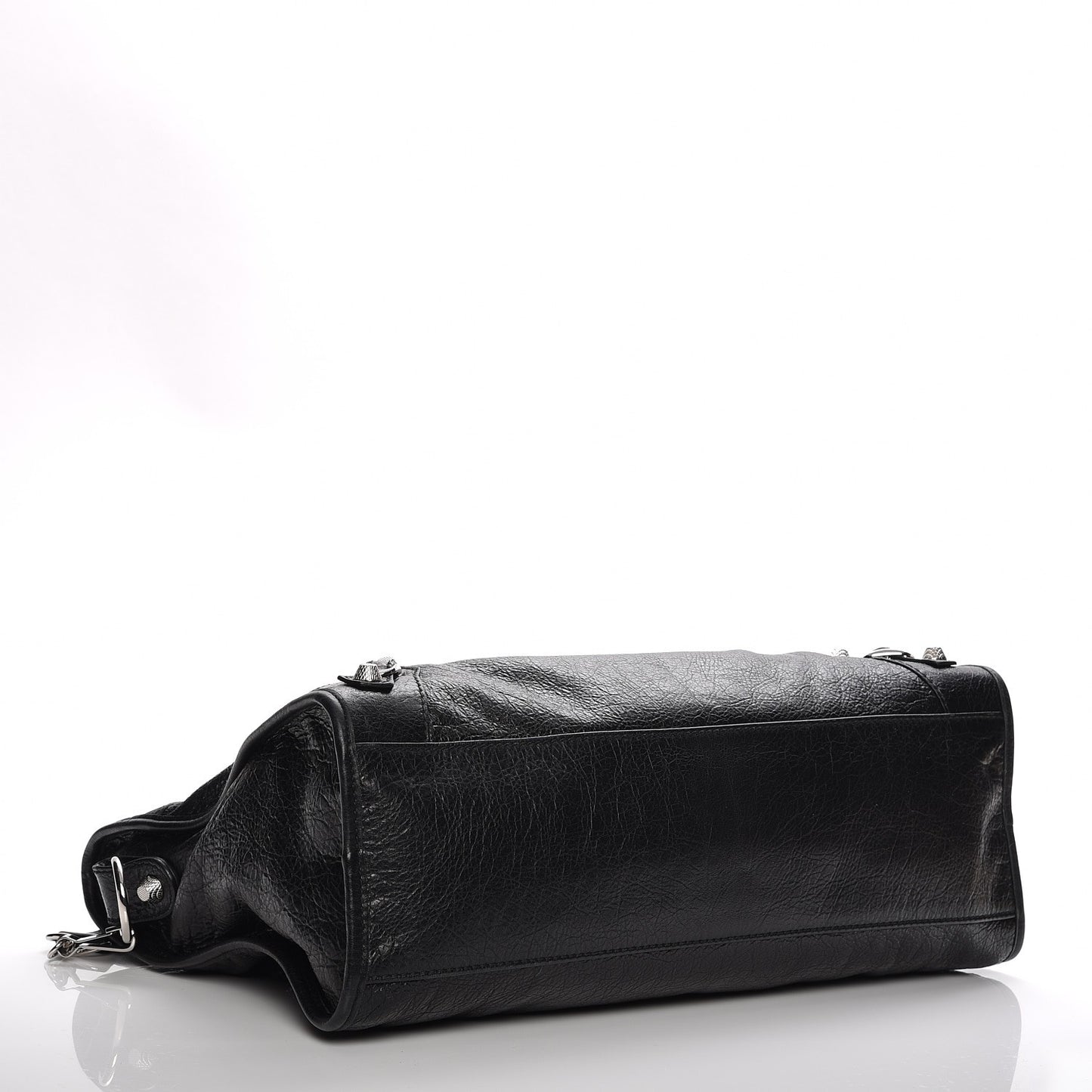 Agneau Giant 12 Silver Hardware City Black