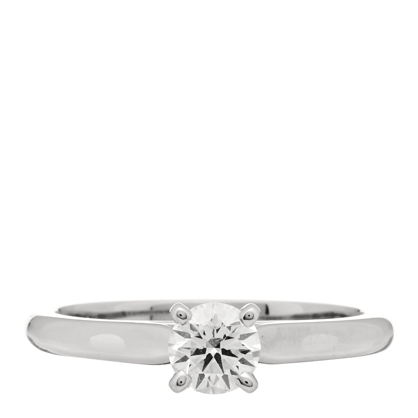 Platinum Diamond .30ct 1895 Solitaire Engagement Ring 47 4