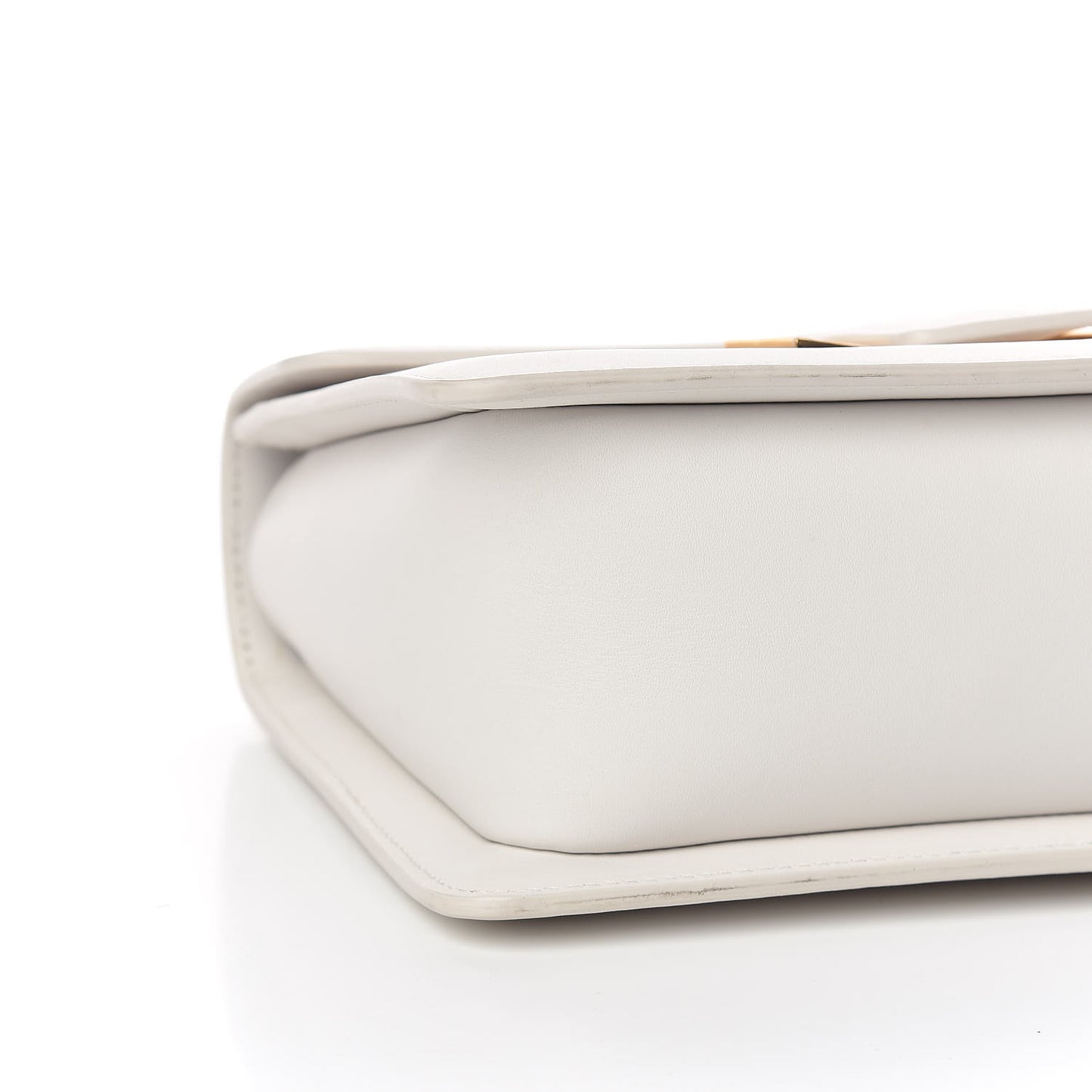 Calfskin Medium Sienna Shoulder Bag Chalk