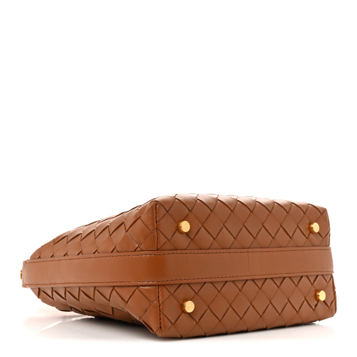 Nappa Intrecciato Mini Wallace Wood