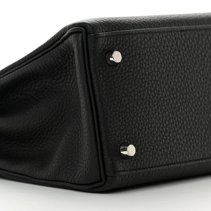 Hermes Togo Kelly Retourne 28 Black 9 of 16