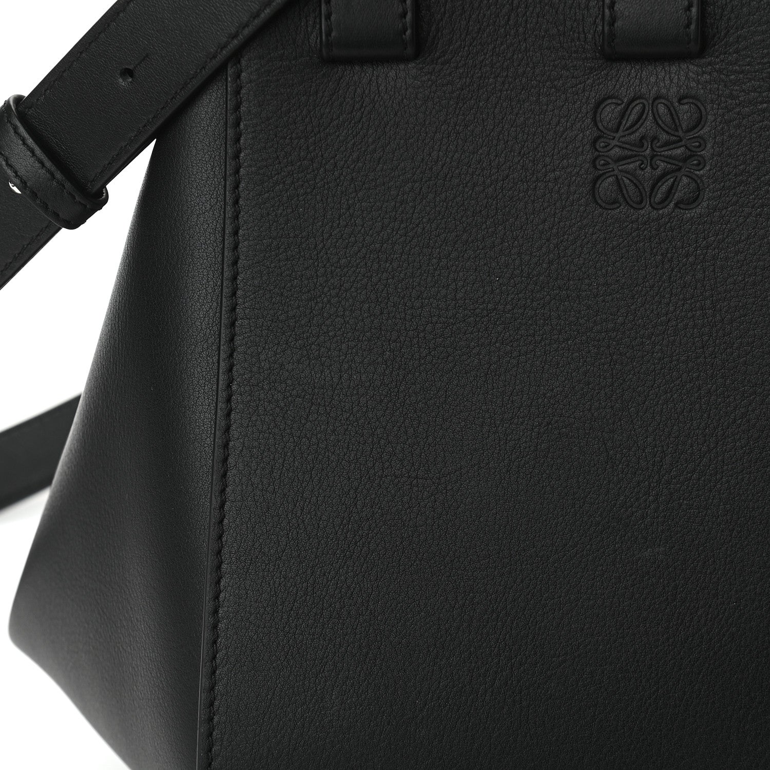 Loewe Calfskin Small Hammock Shoulder Bag Black 10 of 10