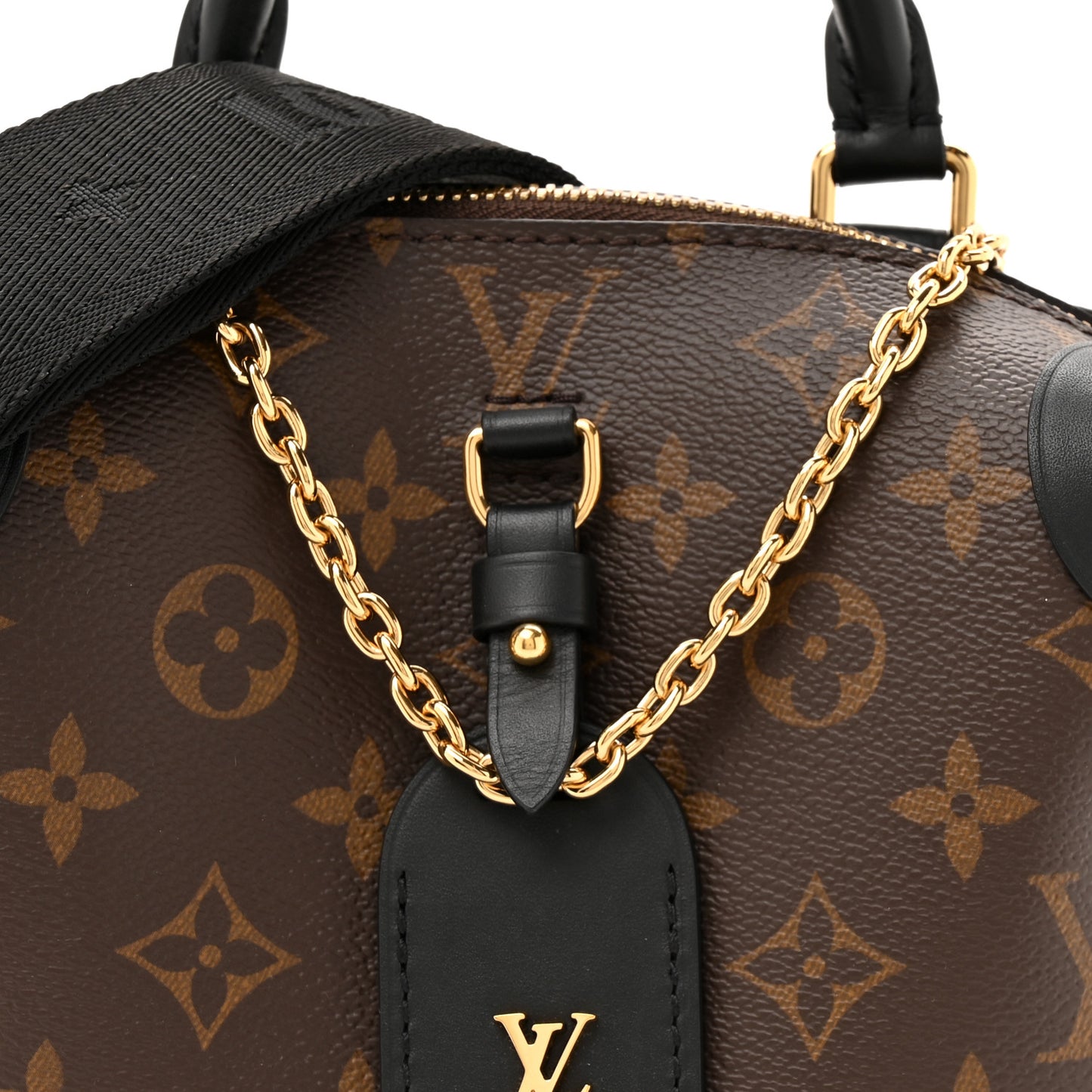 Monogram Petite Malle Souple Black
