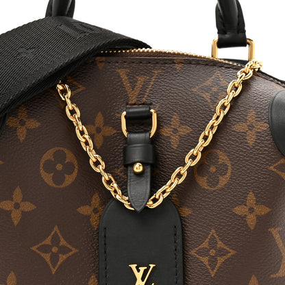 Louis Vuitton Monogram Petite Malle Souple Black 7 of 9