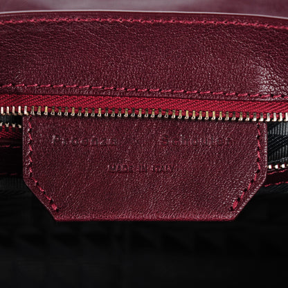 Proenza Schouler Lambskin Tiny PS1 Satchel Oxblood 12 of 13