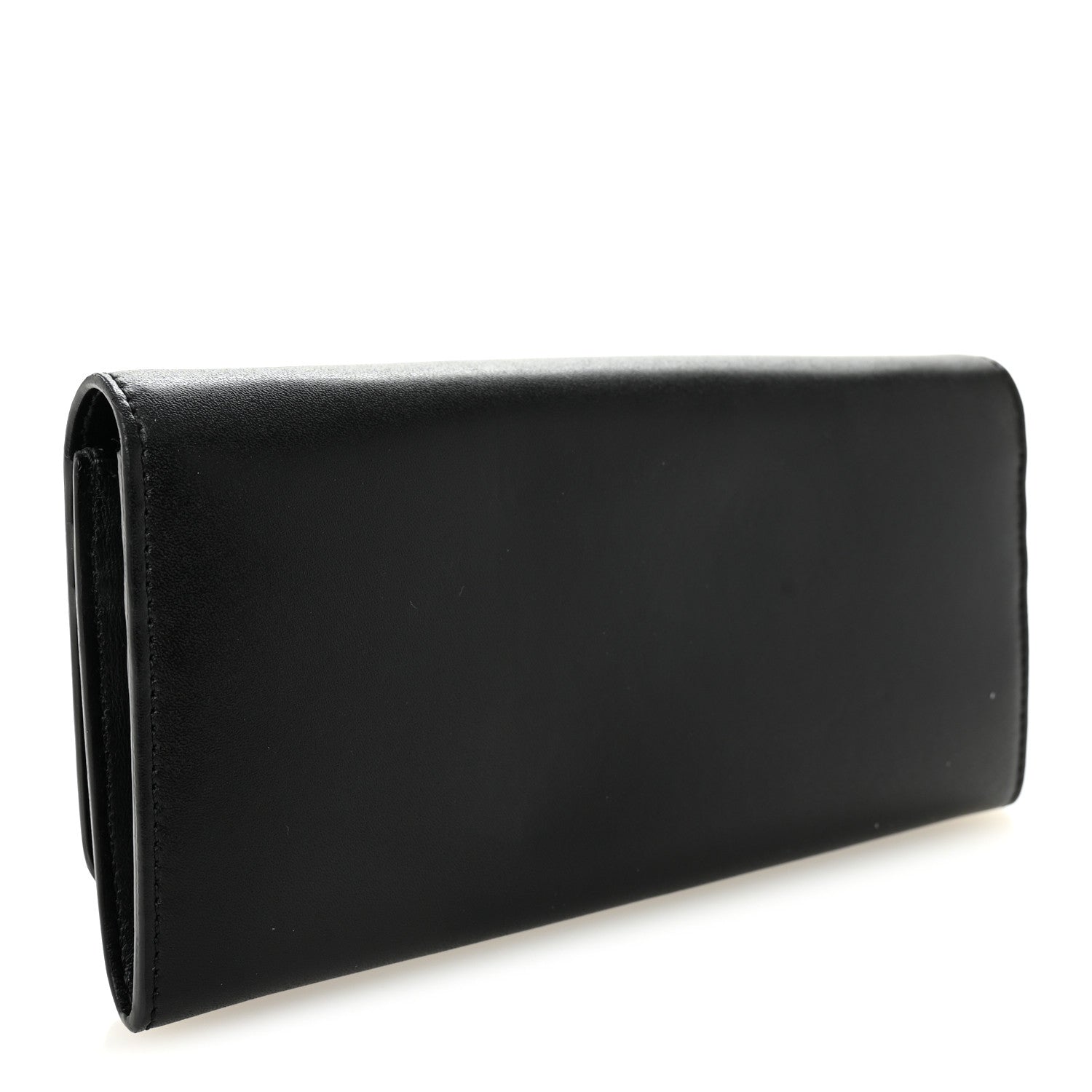 Fendi Vitello Liberty Fun Fair Studded Continental Wallet On Chain Black Multicolor 2 of 8