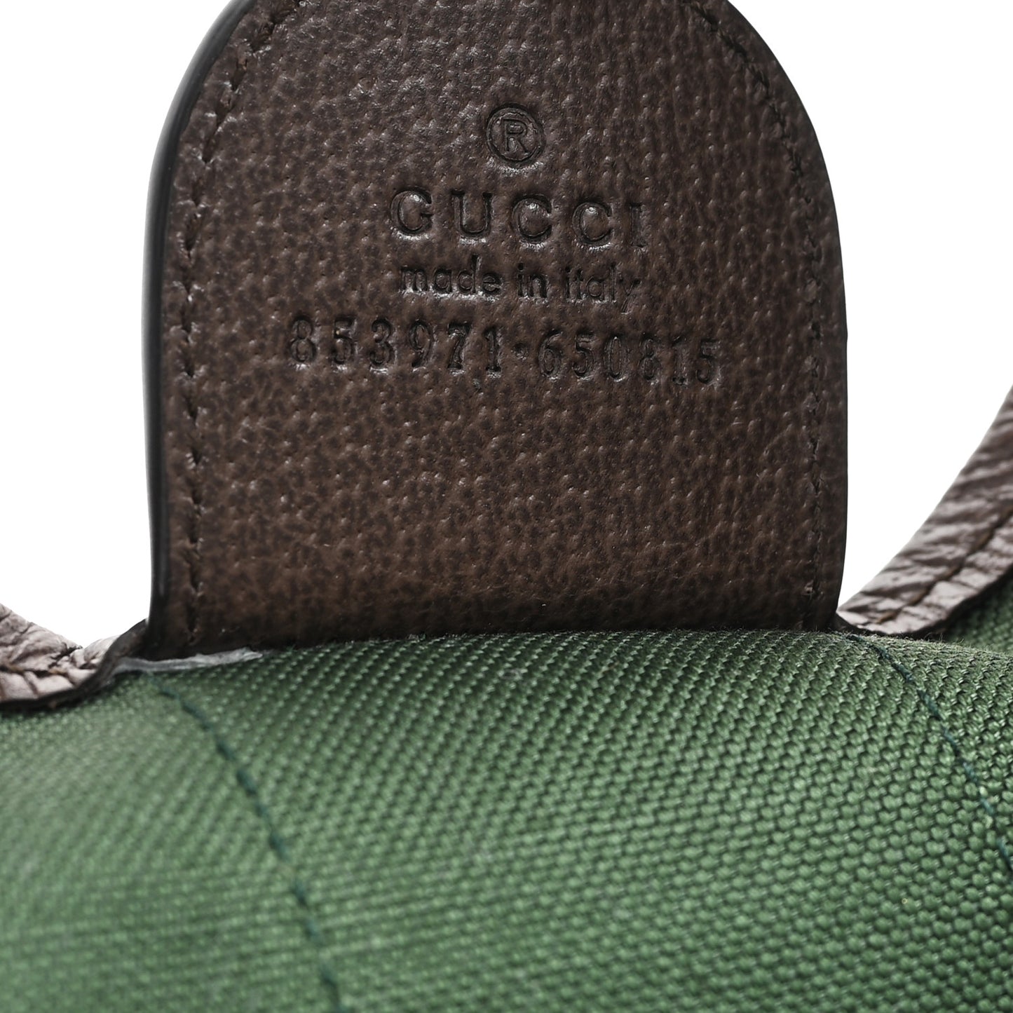 GG Monogram Web Large Giglio Tote Bag Beige Brown