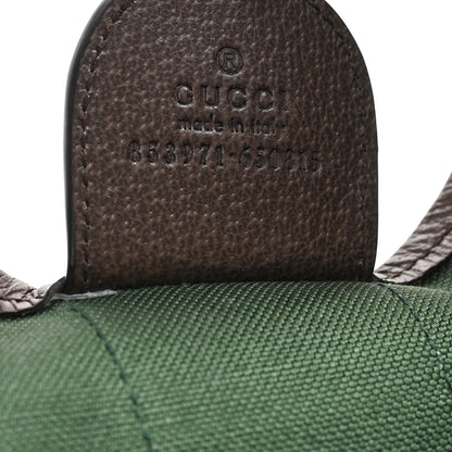 Gucci GG Monogram Web Large Giglio Tote Bag Beige Brown 8 of 12