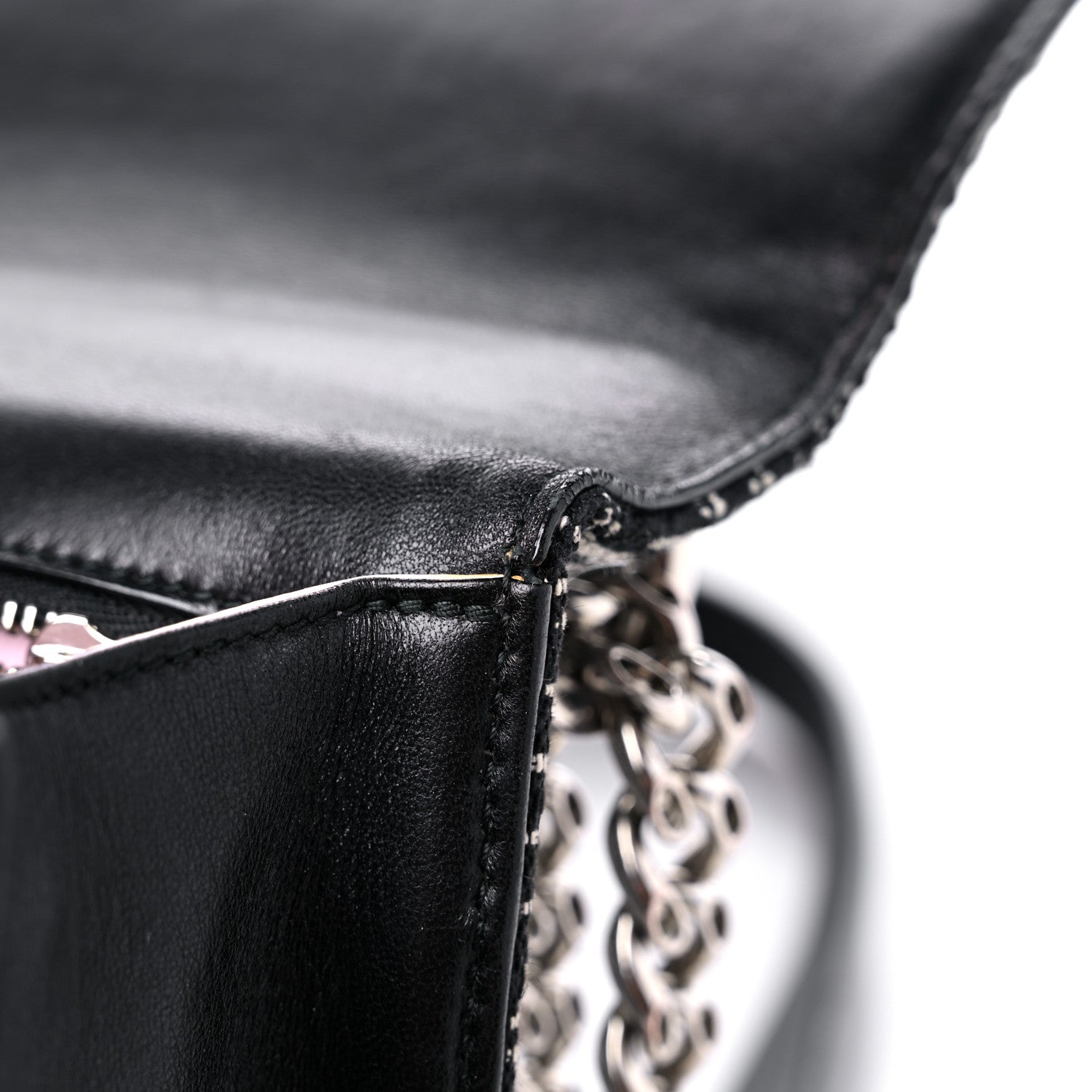 Christian Dior Tweed Embellished Diorama Flap Bag Black White 22 of 23