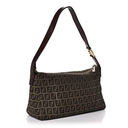 Fendi Zucchino Pochette Brown 3 of 12