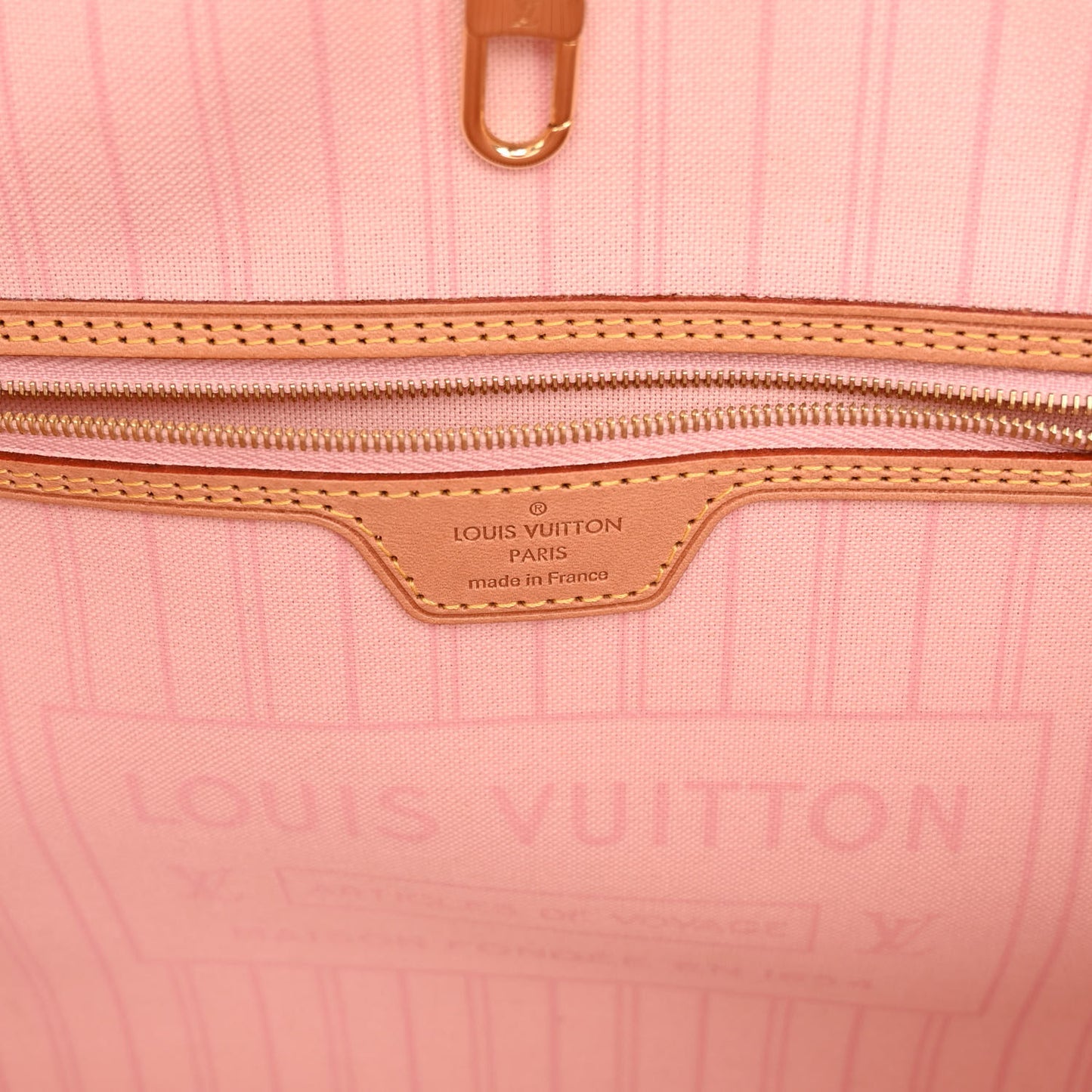 Damier Azur Neo Neverfull MM Rose Ballerine