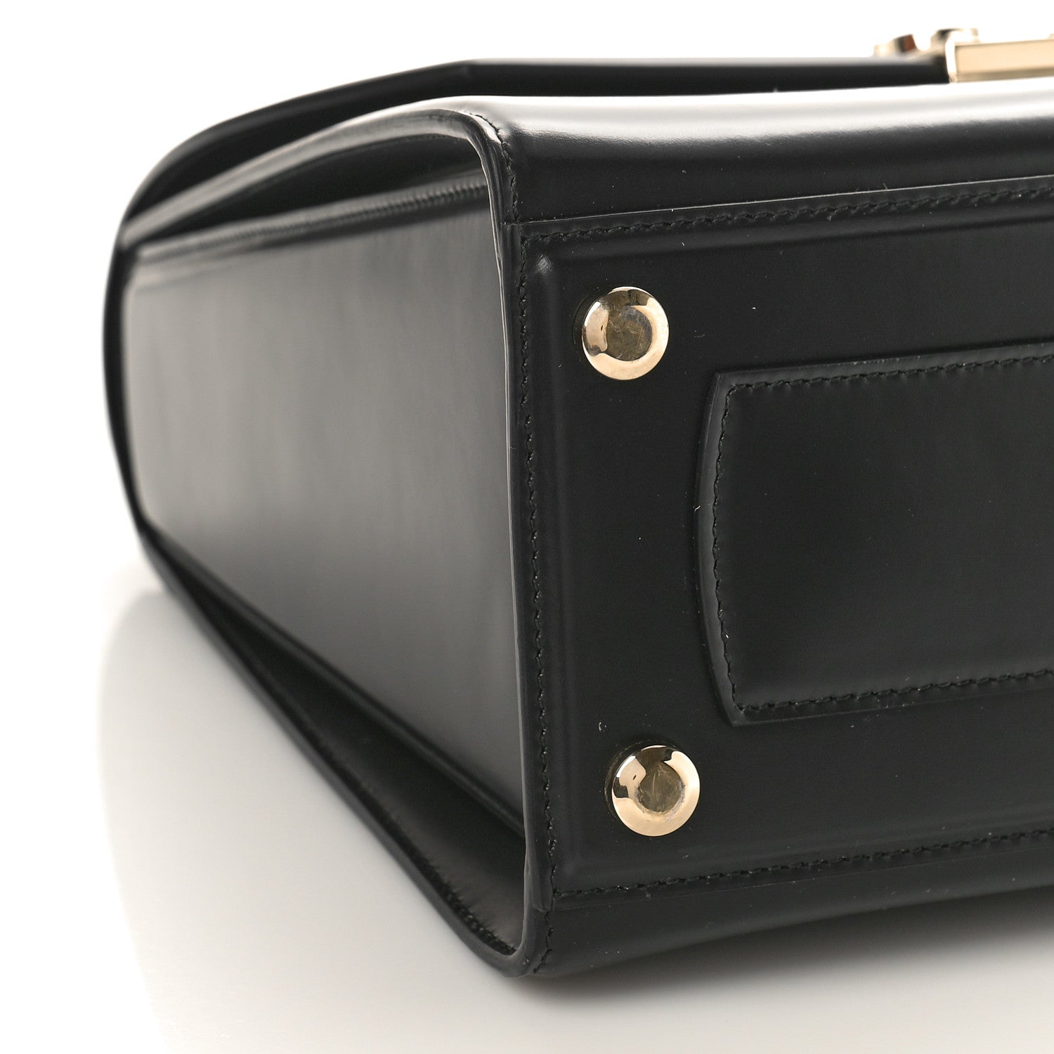 Salvatore Ferragamo Smooth Calfskin Medium Boxyz Black 7 of 8