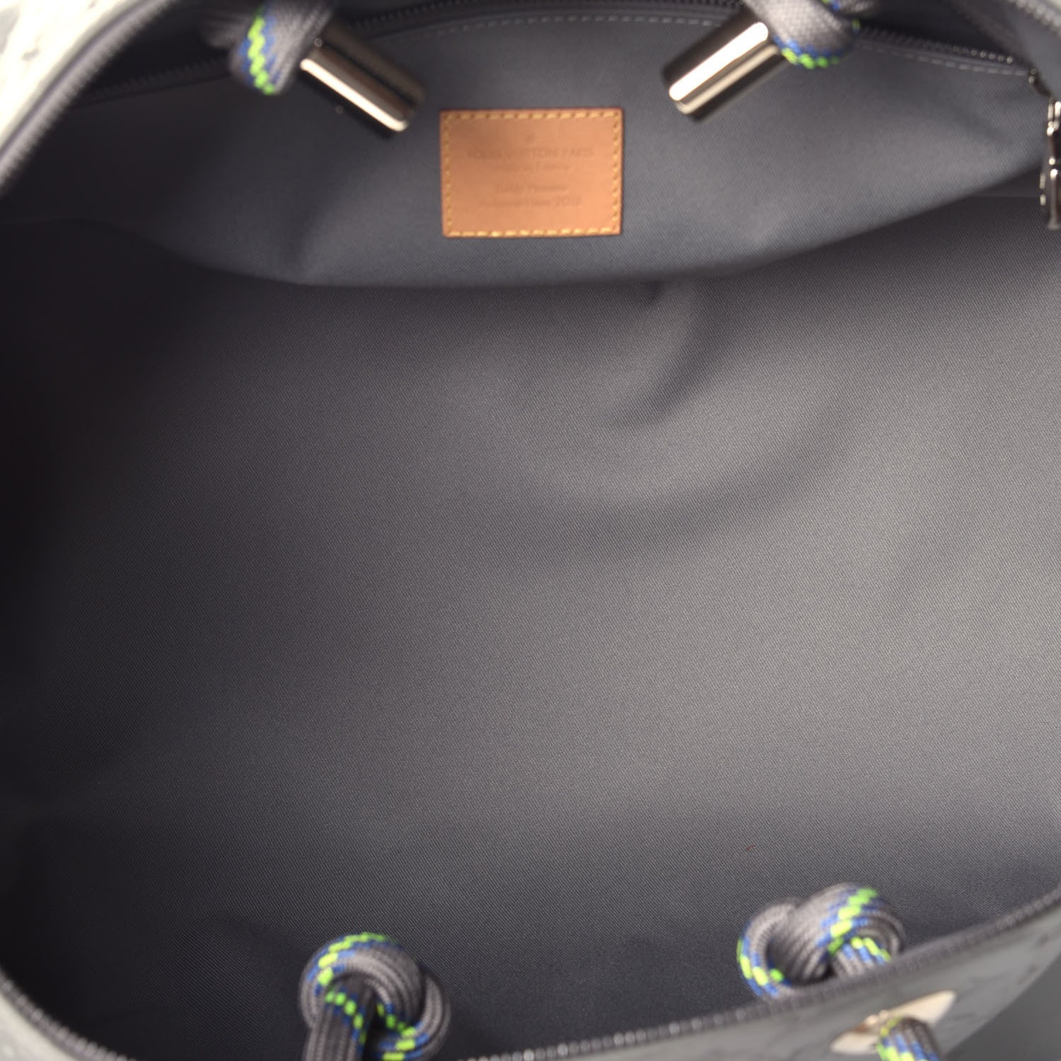Louis Vuitton Monogram Titanium Keepall Bandouliere 50 5 of 9