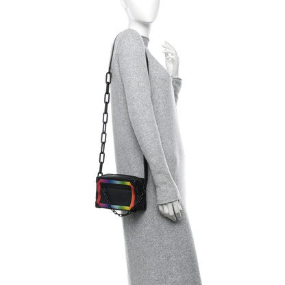 Louis Vuitton Taiga Rainbow Mini Soft Trunk Black 2 of 9