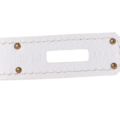 Hermes Epsom Birkin 35 White White 8 of 32