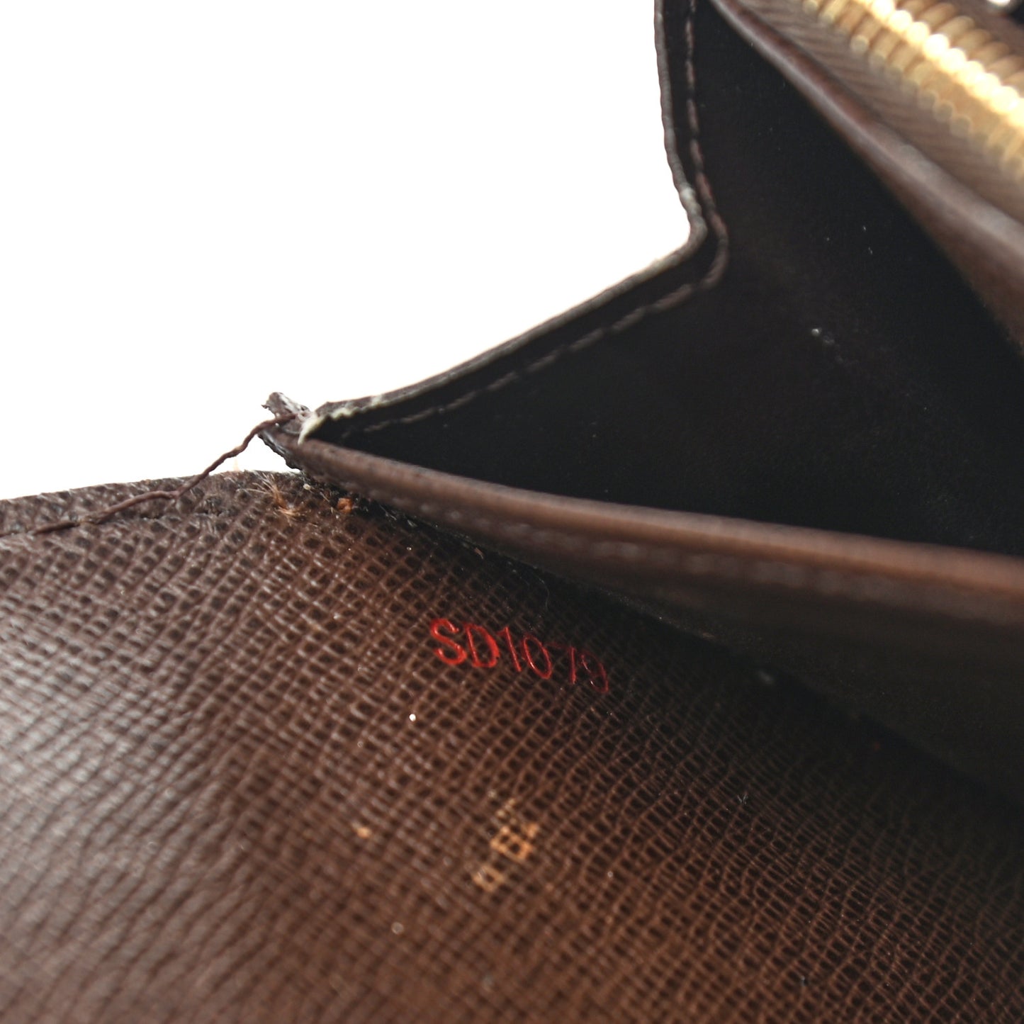 Damier Ebene Sarah Wallet