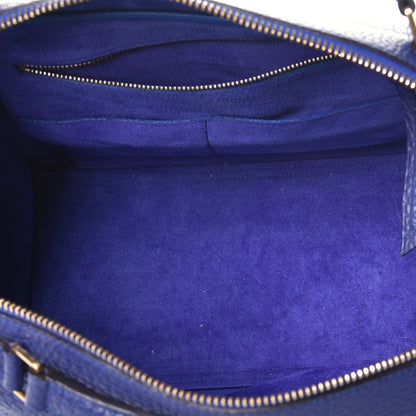 Celine Bullhide Calfskin Small Ring Bag Indigo 5 of 8