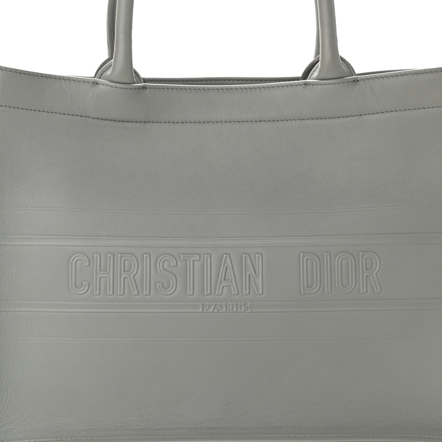 Calfskin Embossed Medium Book Tote