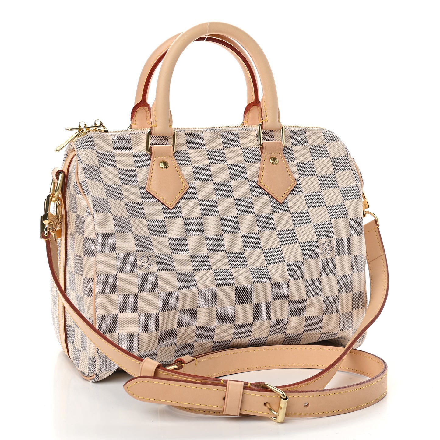 Damier Azur Speedy Bandouliere 25