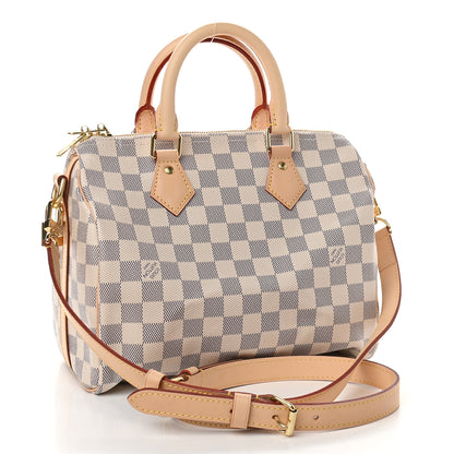 Louis Vuitton Damier Azur Speedy Bandouliere 25 3 of 8