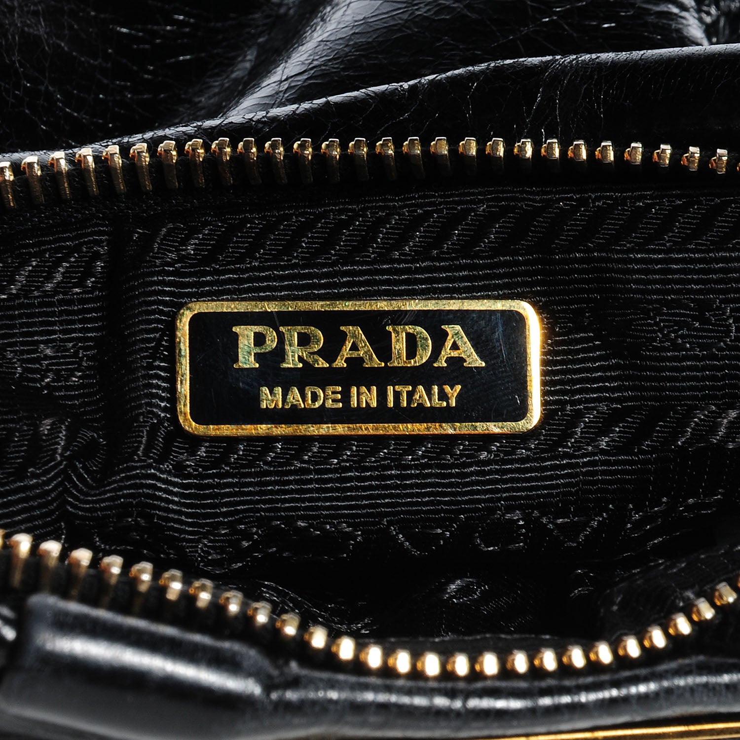 Prada Vitello Shine Wristlet Nero Black 9 of 12