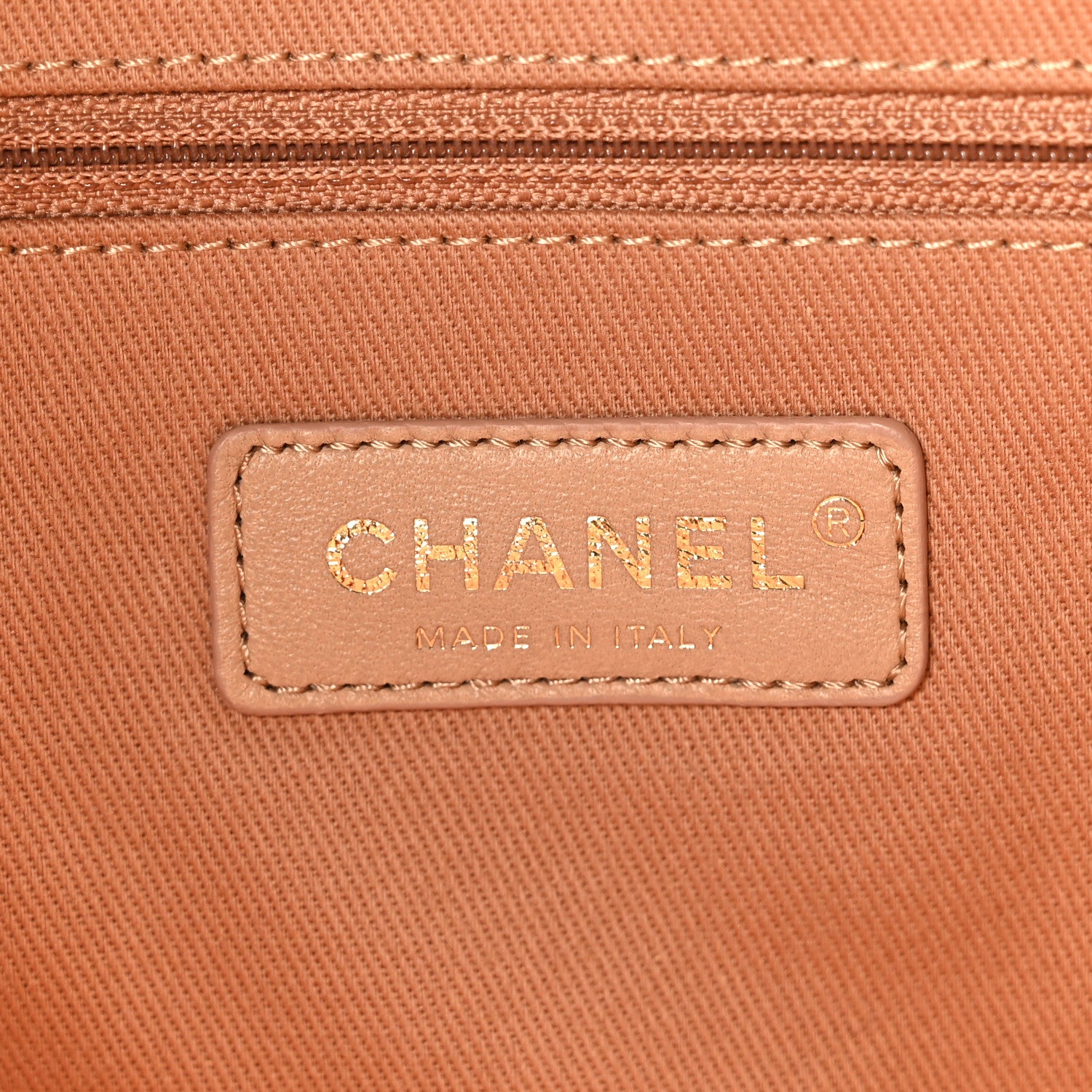 Chanel Caviar Quilted Large Coco Handle Shopping Tote Beige 7 of 11