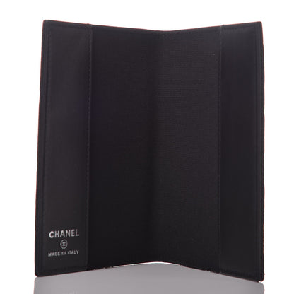 Chanel Iridescent Caviar Quilted Passport Holder Black 5 of 8