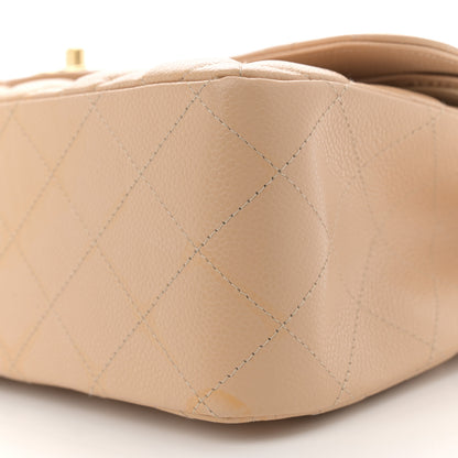 Chanel Caviar Quilted Jumbo Double Flap Beige Clair 10 of 12