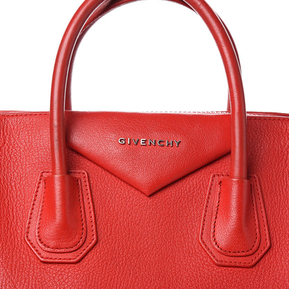 Givenchy Sugar Goatskin Medium Antigona Red 14 of 15