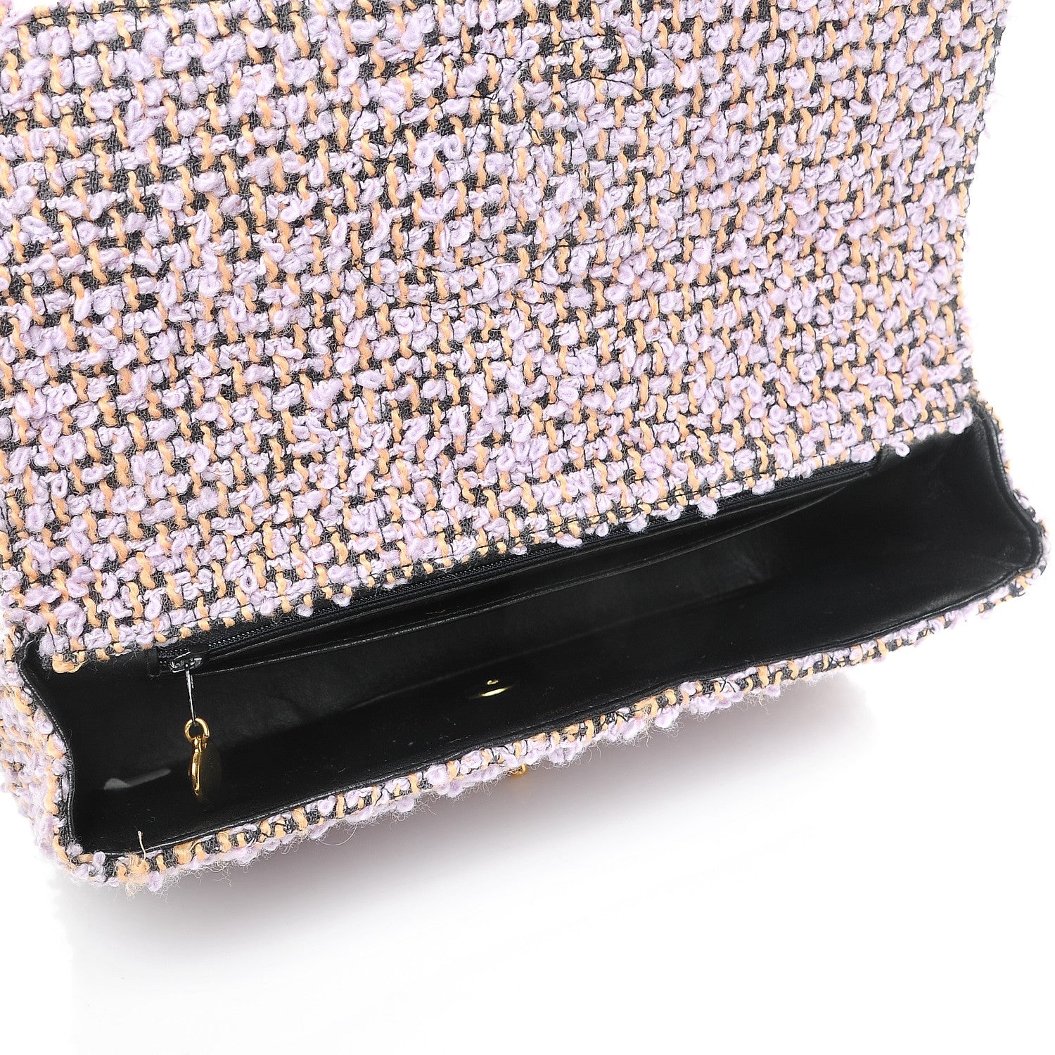 Chanel Tweed Kelly Flap Bag Set Pink 8 of 12